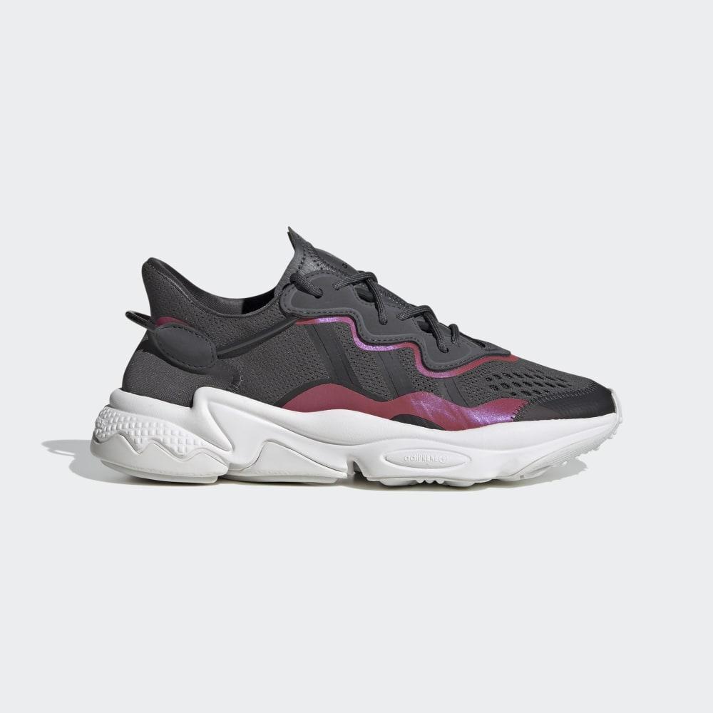 Adidas Women's OZWEEGO Originals Shoes Grey/White/Black Ireland EF4293